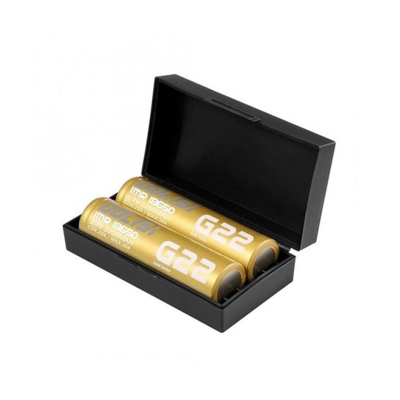 Golisi 18650 G22 Batteries 2200mAh (2 pack)