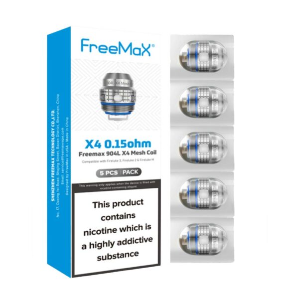 Freemax 904L X Series Coils (5 Pack)