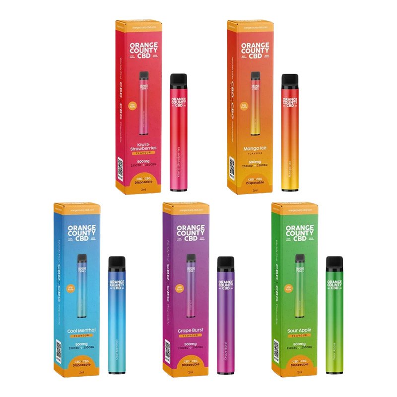Orange County CBD - Disposable Vape pen - 600 puffs Orange County CBD - Disposable Vape pen - 600 puffs